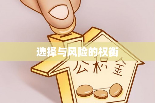 应县选择与风险的权衡